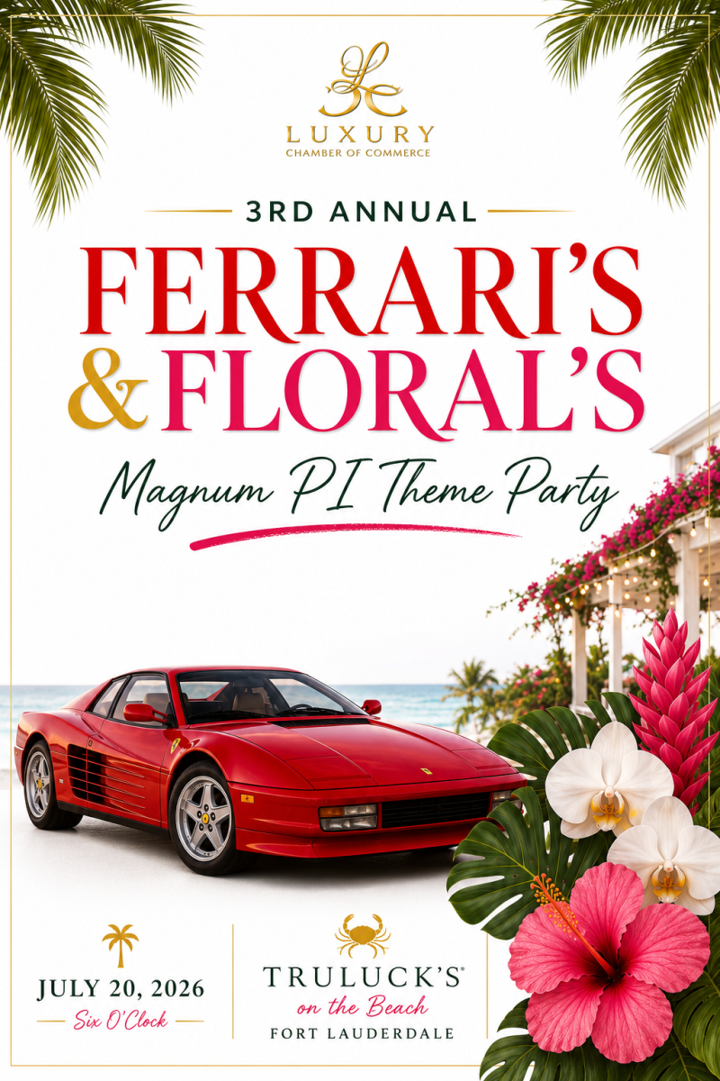 3rd Annual Ferrari's and Florals at Truluck's